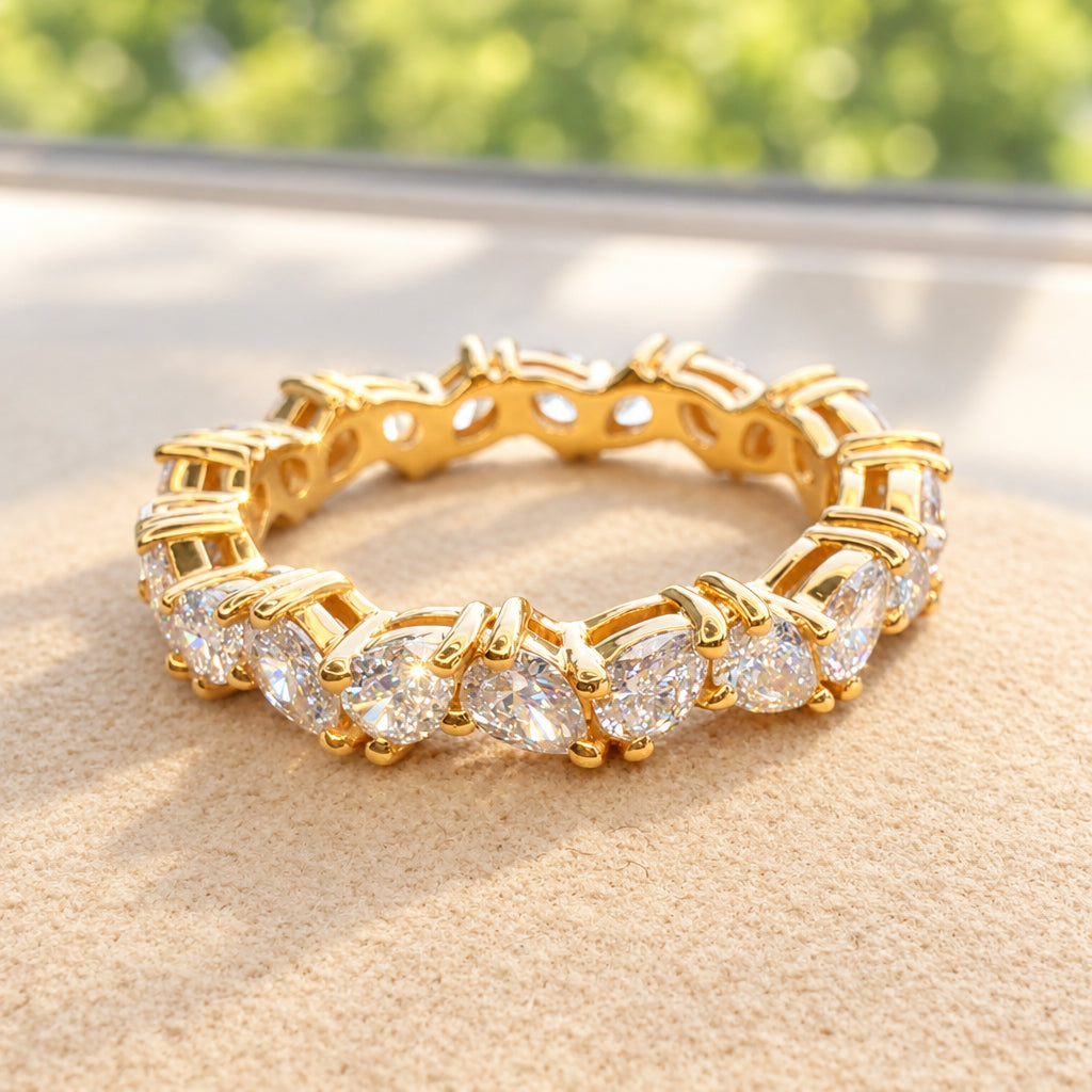 Moonleaf Eternity Band