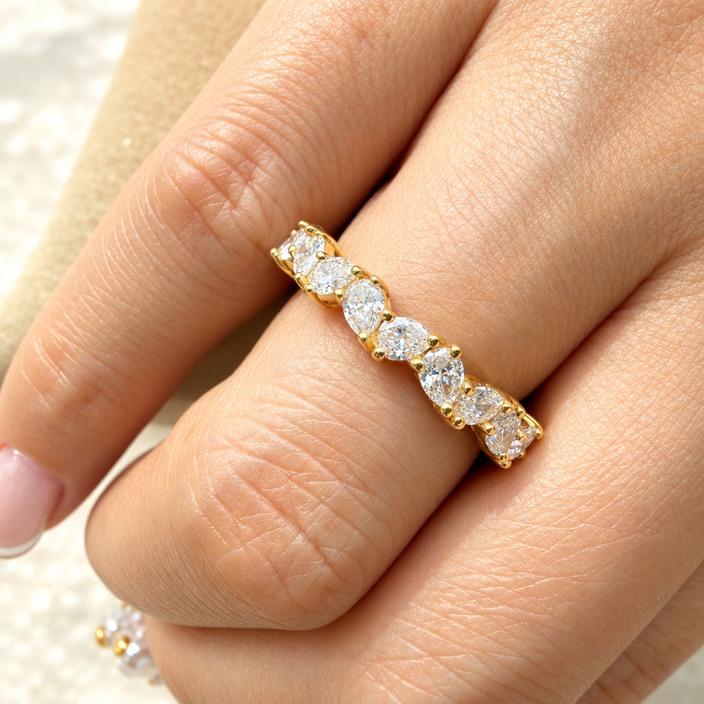 Moonleaf Eternity Band