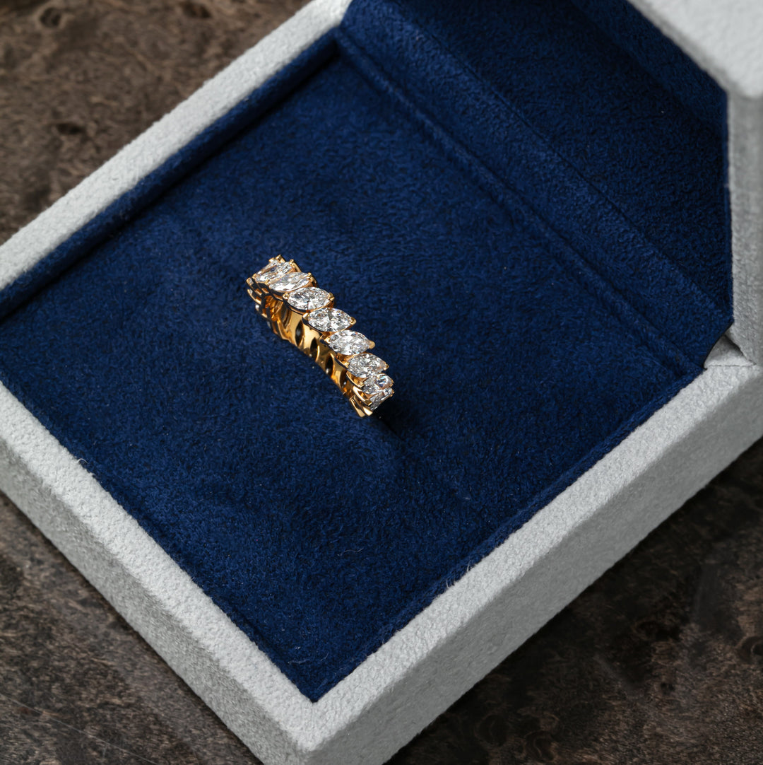 Laurel Marquise Eternity Ring