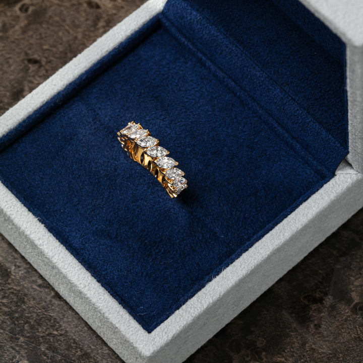 Laurel Marquise Eternity Ring