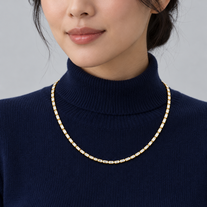 Lumière Tennis Necklace (MG473)