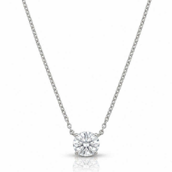 M Grace Pure Light Solitaire Necklace (MG370)