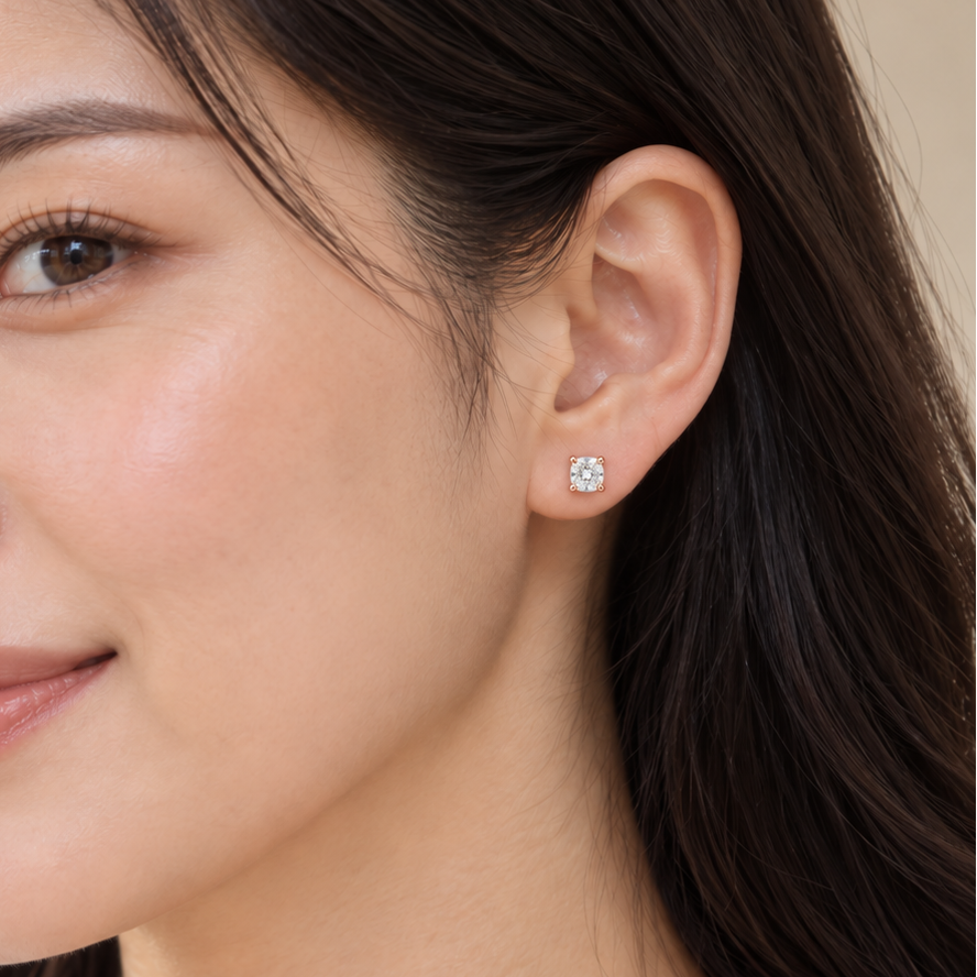 Cushion Earring