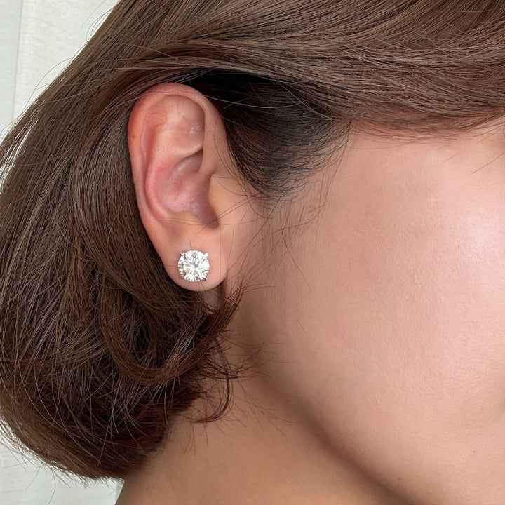 Round Cut Earrings – Radiant Muse