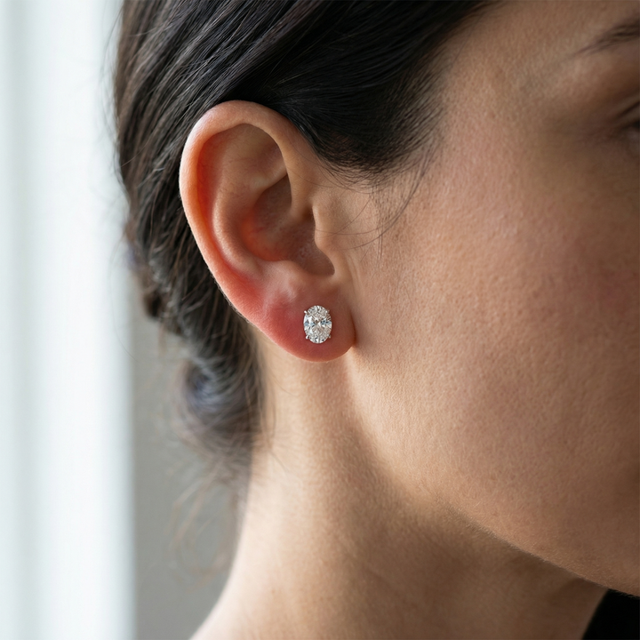 Oval Earring (MG038)
