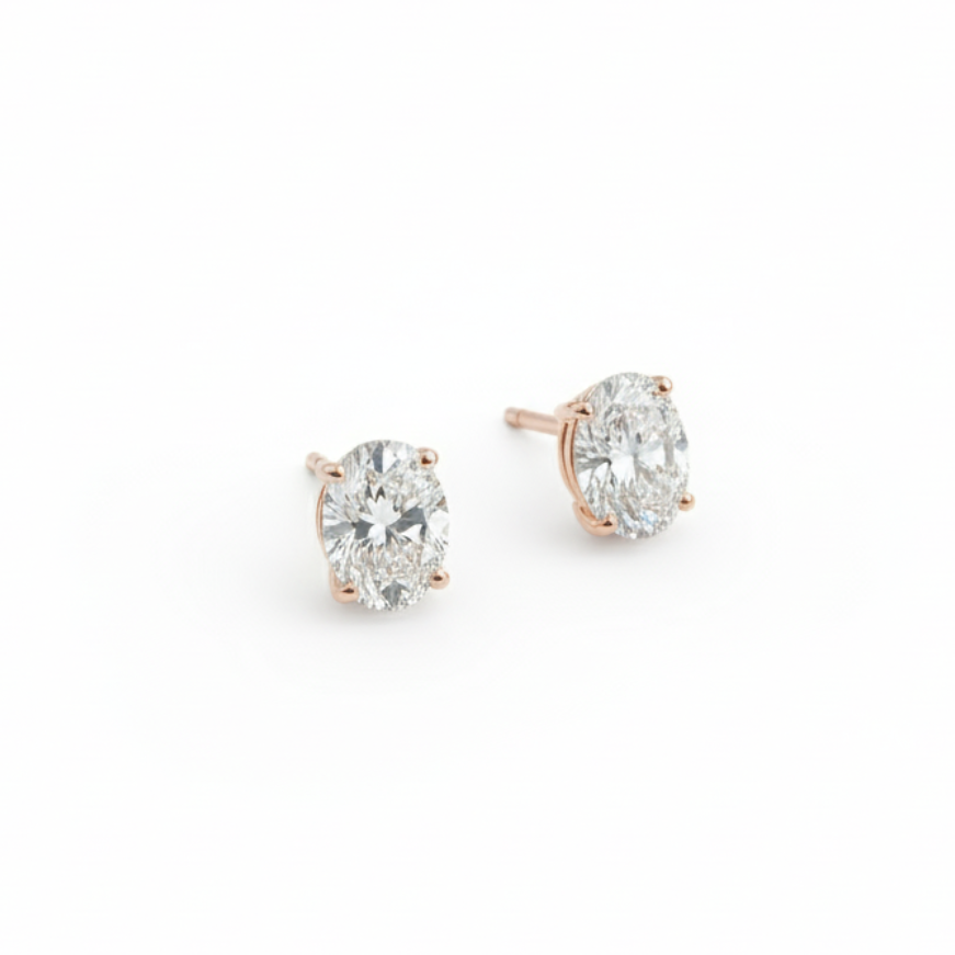 Oval Earring (MG038)