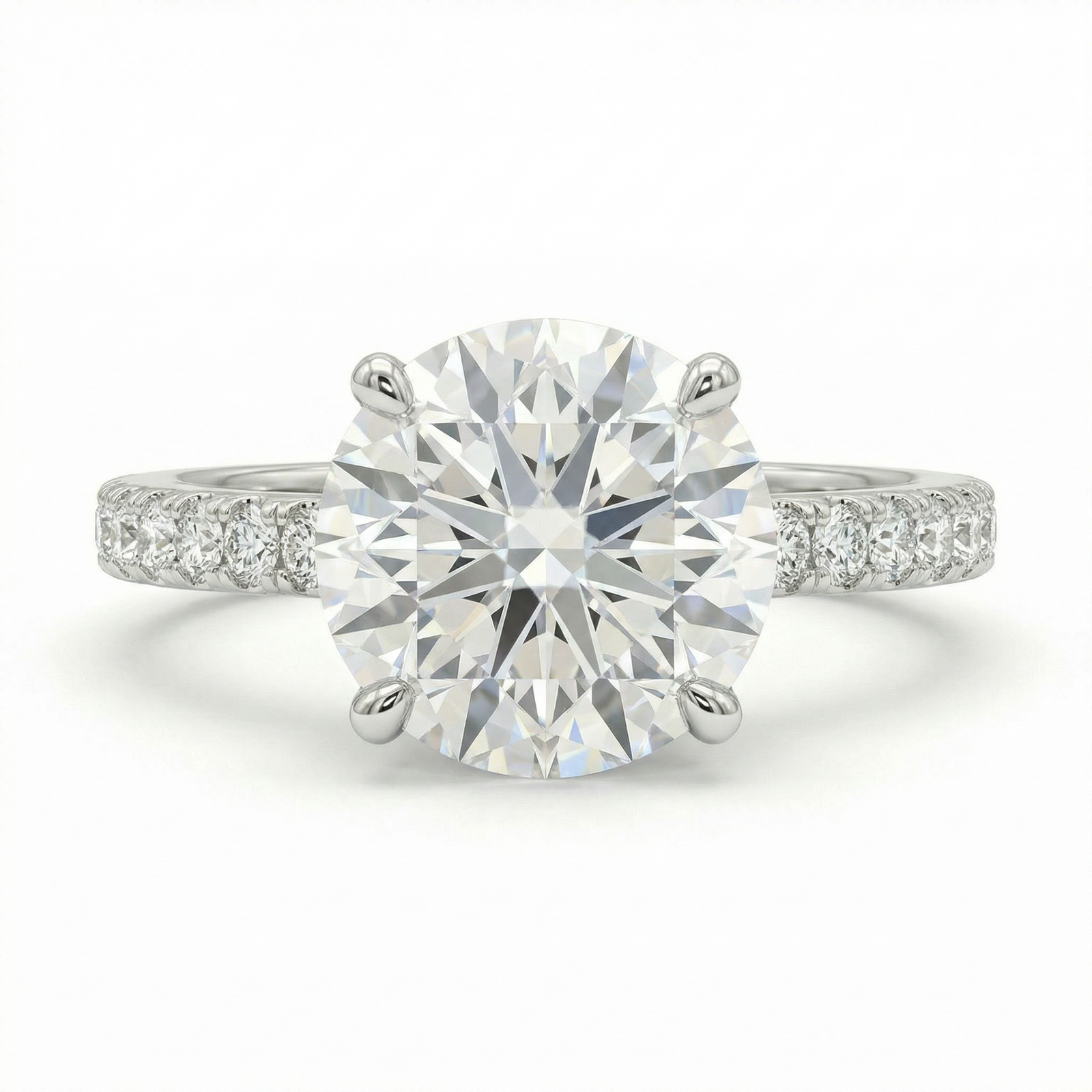 Eternal Round in Platinum | M Grace Jewelry
