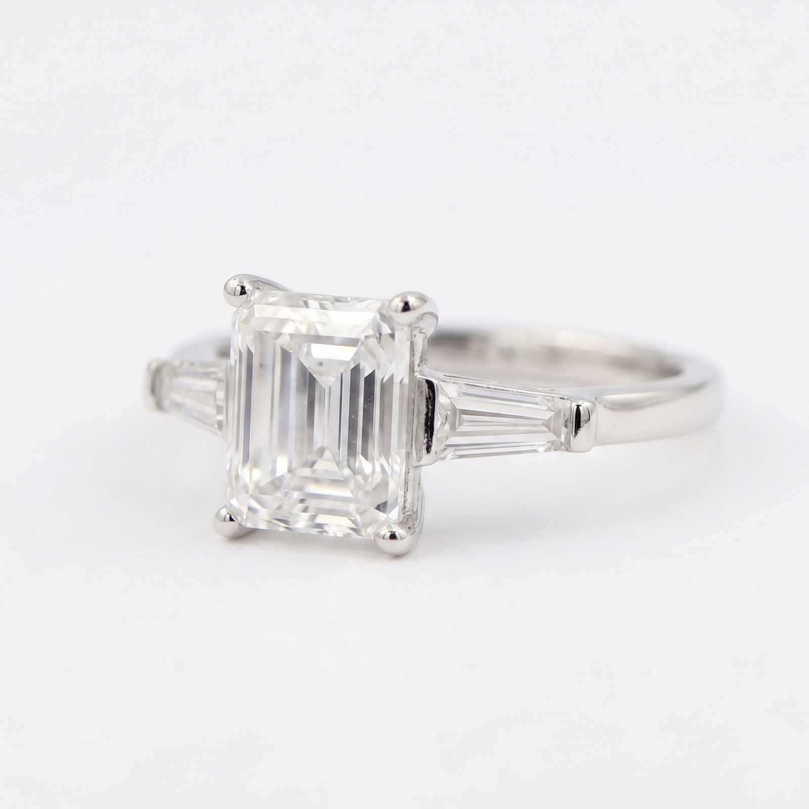 The Regency Ring in Platinum | M Grace Jewelry